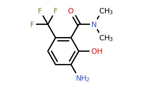 654683-32-6 | 3-Amino-2-hydroxy-N,N-dimethyl-6-(trifluoromethyl)benzamide