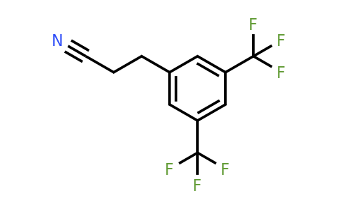 663884-63-7 | (3,5-Bis(trifluoromethyl)phenyl)propanenitrile