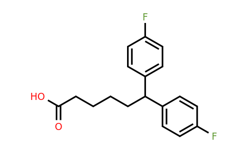 667936-71-2 | 6,6-Bis(4-fluorophenyl)hexanoic acid