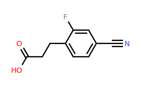669002-89-5 | 4-Cyano-2-fluorophenylpropanoic acid