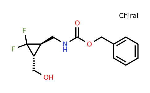669088-88-4 | benzyl N-{[(1R,3R)-2,2-difluoro-3-(hydroxymethyl)cyclopropyl]methyl}carbamate