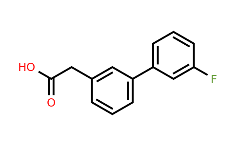 669713-86-4 | 2-(3'-Fluoro-[1,1'-biphenyl]-3-yl)acetic acid