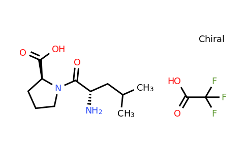 67320-92-7 | (S)-1-((S)-2-Amino-4-methylpentanoyl)pyrrolidine-2-carboxylic acid compound with 2,2,2-trifluoroacetic acid (1:1)