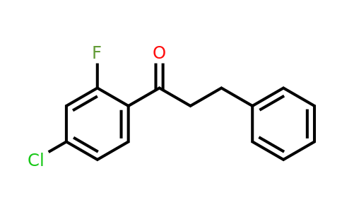 674767-23-8 | 4'-Chloro-2'-fluoro-3-phenylpropiophenone