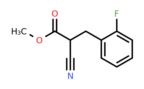 67571-38-4 | Methyl 2-cyano-3-(2-fluorophenyl)propanoate
