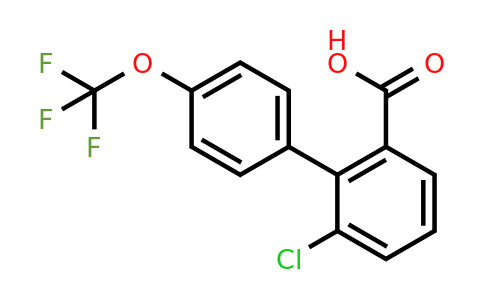 682340-54-1 | 6-Chloro-4'-(trifluoromethoxy)biphenyl-2-carboxylic acid