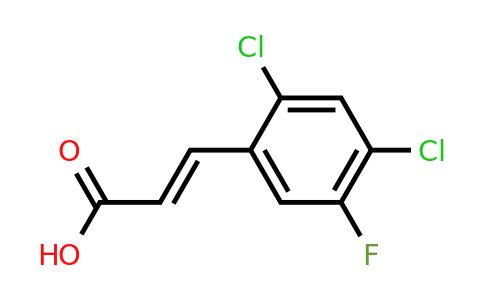 682805-15-8 | 2,4-Dichloro-5-fluorocinnamic acid