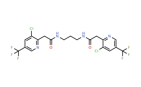 685107-55-5 | 2-[3-Chloro-5-(trifluoromethyl)pyridin-2-yl]-N-(3-{2-[3-chloro-5-(trifluoromethyl)pyridin-2-yl]acetamido}propyl)acetamide