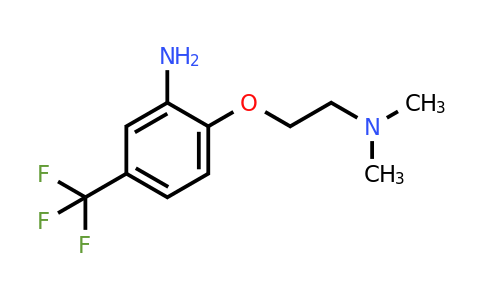 685533-95-3 | 2-(2-(Dimethylamino)ethoxy)-5-(trifluoromethyl)aniline