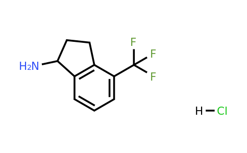 68755-44-2 | 4-(Trifluoromethyl)-2,3-dihydro-1H-inden-1-amine hydrochloride