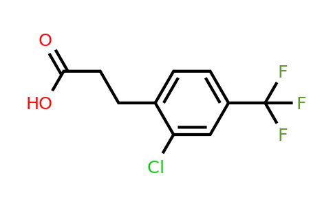 689300-63-8 | 3-(2'-Chloro-4'-(trifluoromethyl)phenyl)propionic acid