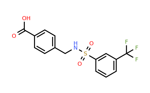 690645-93-3 | 4-[(([3-(Trifluoromethyl)phenyl]sulfonyl)amino)methyl]benzoic acid