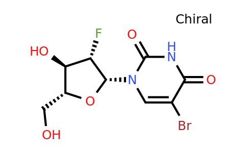 69123-97-3 | 5-Bromo-1-((2R,3S,4R,5R)-3-fluoro-4-hydroxy-5-(hydroxymethyl)tetrahydrofuran-2-yl)pyrimidine-2,4(1H,3H)-dione