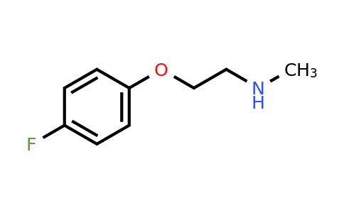 694431-80-6 | 2-(4-Fluorophenoxy)-N-methylethanamine