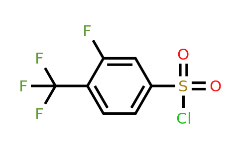 694472-01-0 | 3-Fluoro-4-(trifluoromethyl)benzenesulfonylchloride
