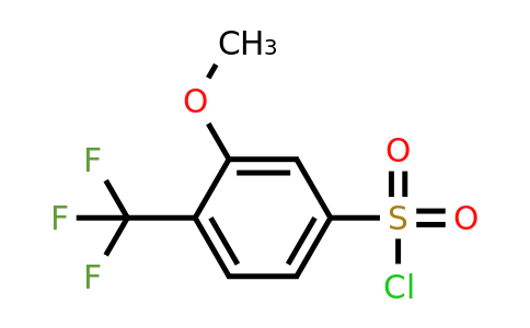 694514-18-6 | 3-Methoxy-4-(trifluoromethyl)benzenesulfonylchloride