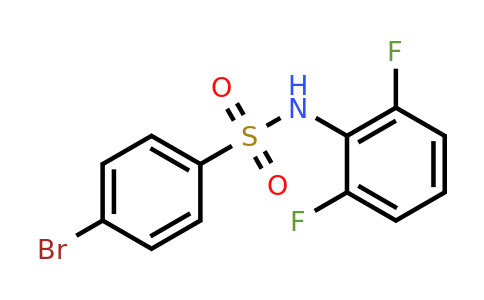 701933-54-2 | 4-Bromo-n-(2,6-difluorophenyl)benzenesulfonamide