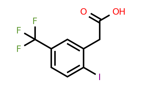 702641-08-5 | 2-(2-Iodo-5-(trifluoromethyl)phenyl)acetic acid
