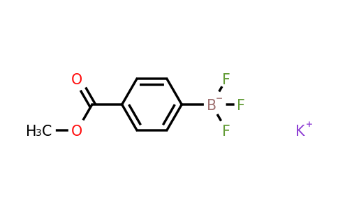 705254-34-8 | Potassium (4-methoxycarbonylphenyl)trifluoroborate