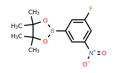 710348-94-0 | 2-(3-Fluoro-5-nitrophenyl)-4,4,5,5-tetramethyl-1,3,2-dioxaborolane