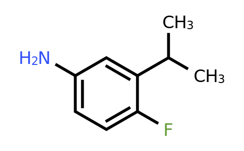710351-86-3 | 4-Fluoro-3-isopropylaniline