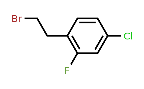 711017-45-7 | 4-Chloro-2-fluorophenethyl bromide