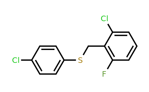 712300-00-0 | (2-Chloro-6-fluorobenzyl)(4-chlorophenyl)sulfane
