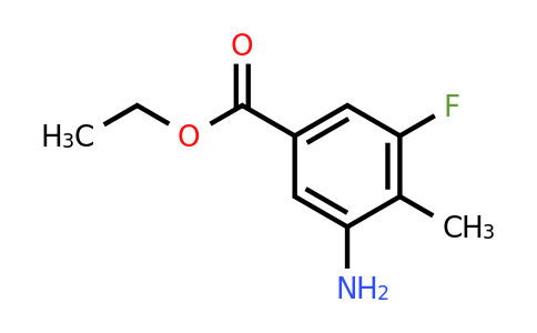 713-47-3 | Ethyl 3-amino-5-fluoro-4-methylbenzoate