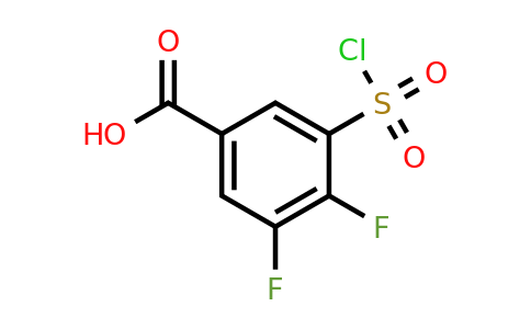 716361-76-1 | 3-(Chlorosulfonyl)-4,5-difluorobenzoic acid