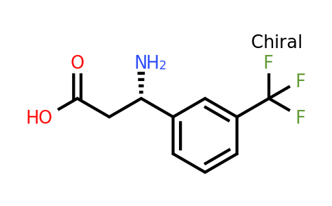 719995-40-1 | (S)-3-Amino-3-(3-(trifluoromethyl)phenyl)propanoic acid