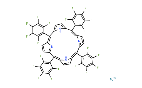 72076-09-6 | 5,10,15,20-Tetrakis(pentafluorophenyl)-21H,23H-porphine palladium(II)