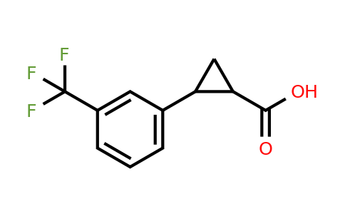 721-22-2 | 2-[3-(Trifluoromethyl)phenyl]cyclopropane-1-carboxylic acid