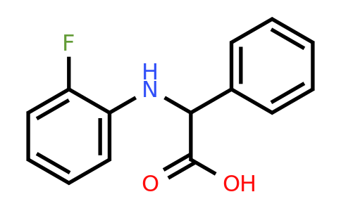 725252-89-1 | 2-((2-Fluorophenyl)amino)-2-phenylacetic acid