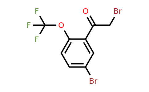 725743-44-2 | 5'-Bromo-2'-(trifluoromethoxy)phenacyl bromide