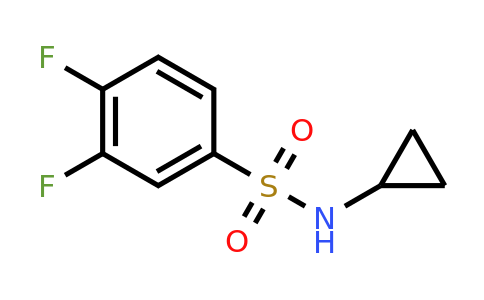 726149-96-8 | N-cyclopropyl-3,4-difluorobenzenesulfonamide