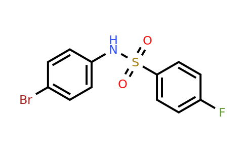 727-32-2 | N-(4-Bromophenyl)-4-fluorobenzenesulfonamide