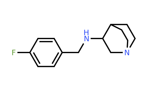 727663-14-1 | N-(4-Fluorobenzyl)quinuclidin-3-amine