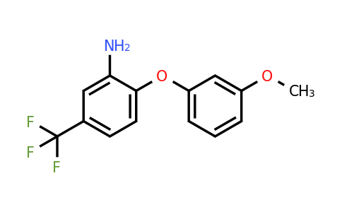 728907-96-8 | 2-(3-Methoxyphenoxy)-5-(trifluoromethyl)aniline