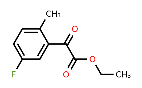 732251-76-2 | Ethyl 5-fluoro-2-methylbenzoylformate