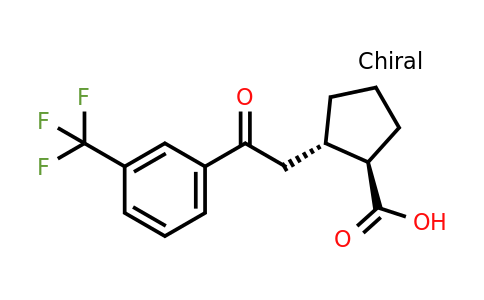 733740-74-4 | trans-2-[2-Oxo-2-(3-trifluoromethylphenyl)ethyl]cyclopentane-1-carboxylic acid
