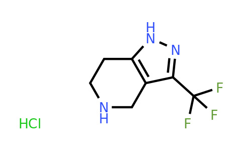 4,5,6,7-Tetrahydro-3-(trifluoromethyl)pyrazolo-[4,3-c]-pyridine hydrochloride