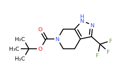 733757-89-6 | tert-Butyl 3-(trifluoromethyl)-1,4,5,7-tetrahydro-6H-pyrazolo[3,4-c]pyridine-6-carboxylate