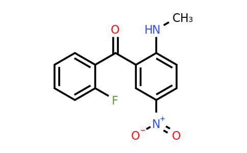 735-06-8 | (2-Fluorophenyl)(2-(methylamino)-5-nitrophenyl)methanone