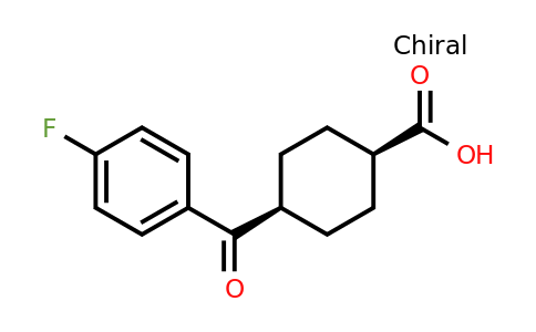 735270-16-3 | cis-4-(4-Fluorobenzoyl)cyclohexanecarboxylic acid