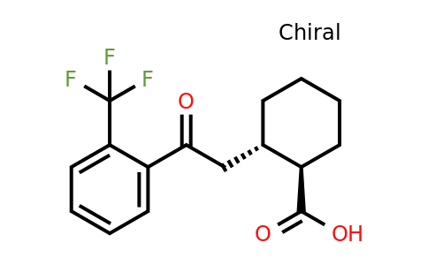 735274-98-3 | trans-2-[2-Oxo-2-(2-trifluoromethylphenyl)ethyl]cyclohexane-1-carboxylic acid