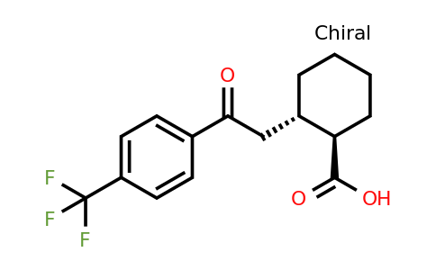 735275-00-0 | trans-2-[2-Oxo-2-(4-trifluoromethylphenyl)ethyl]cyclohexane-1-carboxylic acid