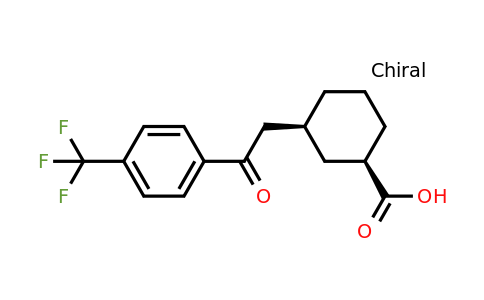 735275-42-0 | cis-3-[2-Oxo-2-(4-trifluoromethylphenyl)ethyl]cyclohexane-1-carboxylic acid
