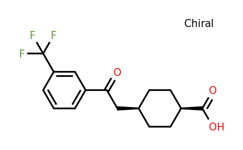 735275-69-1 | cis-4-(2-Oxo-2-(3-(trifluoromethyl)phenyl)ethyl)cyclohexanecarboxylic acid