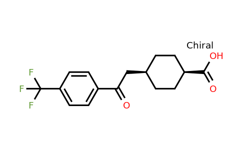 735275-70-4 | cis-4-(2-Oxo-2-(4-(trifluoromethyl)phenyl)ethyl)cyclohexanecarboxylic acid