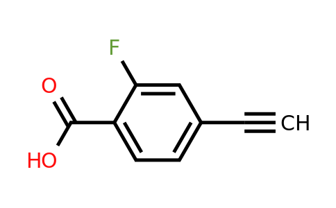 736117-41-2 | 4-Ethynyl-2-fluorobenzoic acid